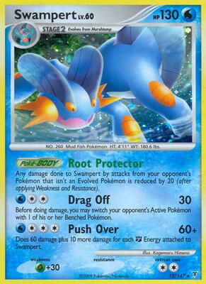 Swampert card from Supreme Victors