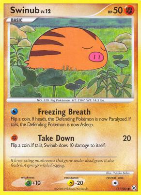 Swinub card from Stormfront