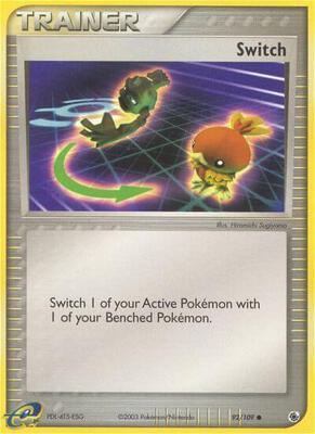 Switch card from EX Ruby and Sapphire