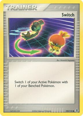 Switch card from EX FireRed & LeafGreen