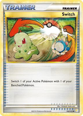 Switch card from HeartGold SoulSilver