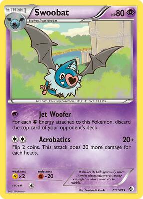 Swoobat card from Boundaries Crossed