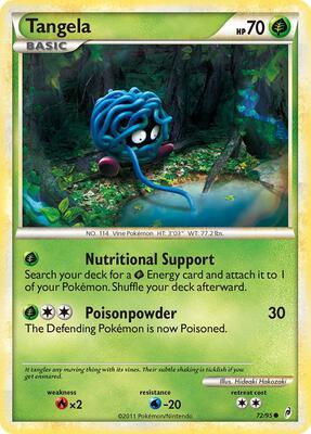 Tangela card from Call of Legends