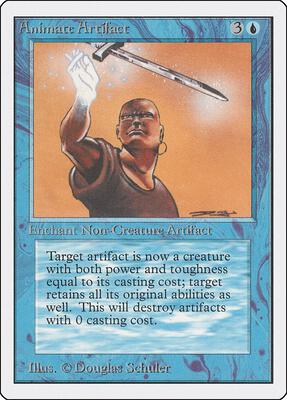 Animate Artifact card from Unlimited Edition