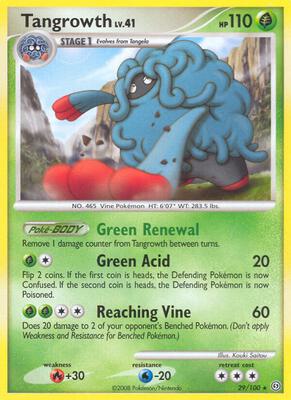 Tangrowth card from Stormfront