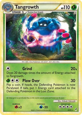 Tangrowth card from Call of Legends
