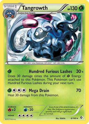 Tangrowth card from Boundaries Crossed