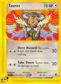 Tauros card from Expedition