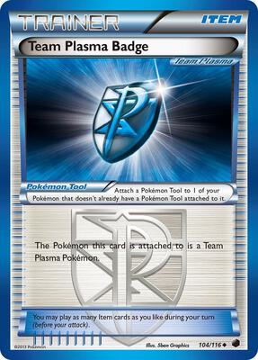Team Plasma Badge (Team Plasma) card from Plasma Freeze