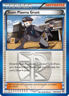 Team Plasma Grunt (Team Plasma) card from Plasma Storm