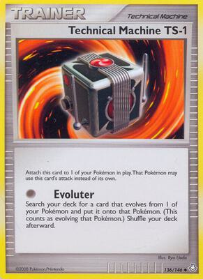 Technical Machine TS-1 card from Legends Awakened