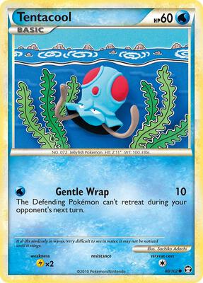 Tentacool card from Triumphant