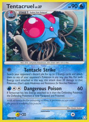 Tentacruel card from Legends Awakened