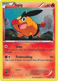 Tepig - BW07 card from Black and White Promos