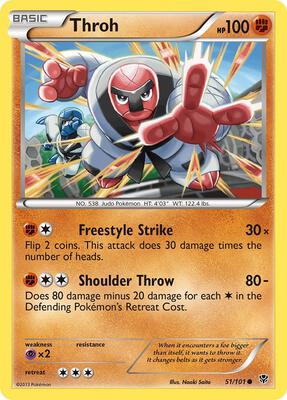 Throh card from Plasma Blast