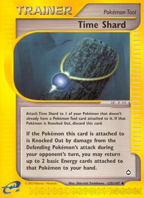 Time Shard card from Aquapolis