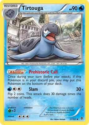 Tirtouga card from Plasma Blast