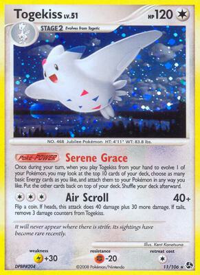 Togekiss card from Great Encounters