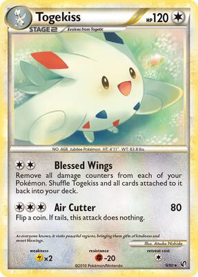 Togekiss card from Undaunted