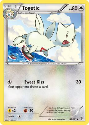 Togetic card from Plasma Storm