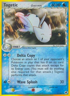Togetic (Delta Species) card from EX Dragon Frontiers