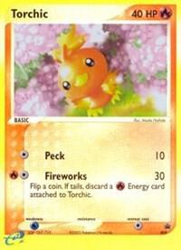 Torchic - 008 (e-League) card from Nintendo Promos