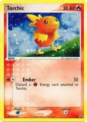 Torchic - 017 (EX Deck Tin) card from Nintendo Promos