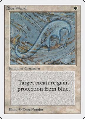 Blue Ward card from Unlimited Edition
