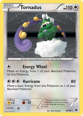 Tornadus card from Emerging Powers