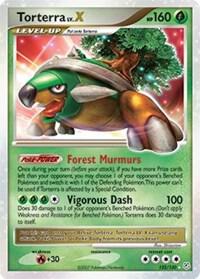 Torterra LV.X card from Diamond and Pearl