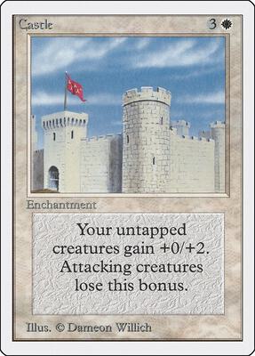 Castle card from Unlimited Edition