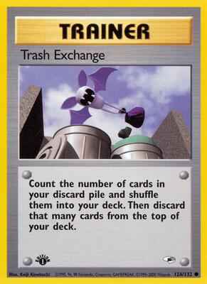 Trash Exchange card from Gym Heroes