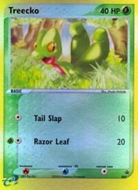 Treecko - 003 (e-League) card from Nintendo Promos