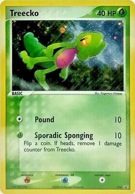 Treecko - 016 (EX Deck Tin) card from Nintendo Promos