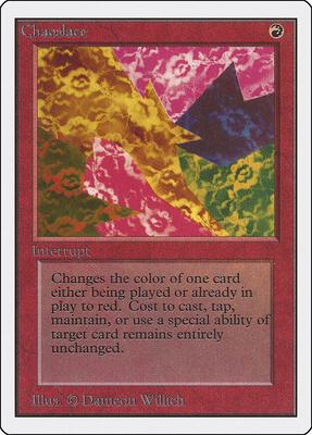 Chaoslace card from Unlimited Edition