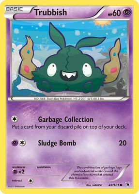 Trubbish card from Noble Victories