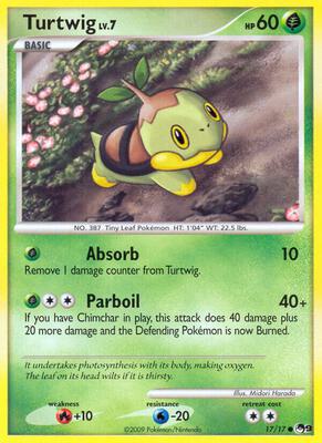 Turtwig card from POP Series 9