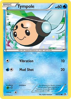 Tympole card from Legendary Treasures