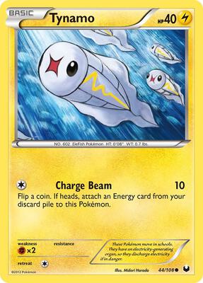 Tynamo (44) card from Dark Explorers