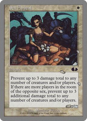 Sex Appeal card from Unglued