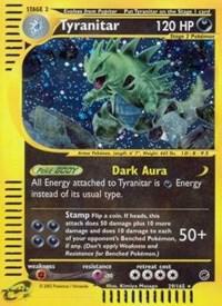 Tyranitar (29) card from Expedition