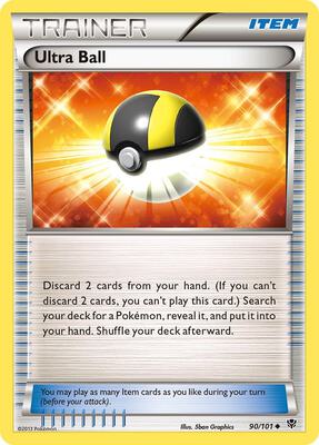 Ultra Ball card from Plasma Blast