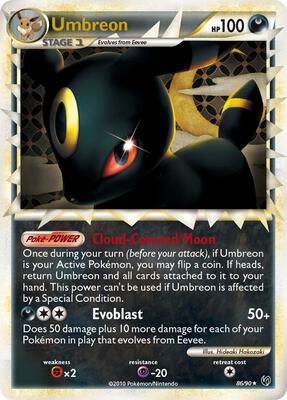 Umbreon (Prime) card from Undaunted