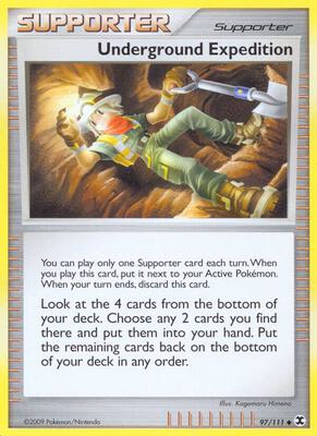 Underground Expedition card from Rising Rivals