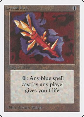 Crystal Rod card from Unlimited Edition