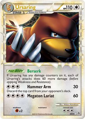 Ursaring (Prime) card from Unleashed