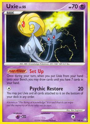 Uxie card from Legends Awakened