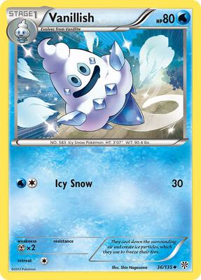 Vanillish card from Plasma Storm