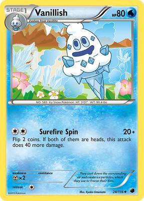 Vanillish card from Plasma Freeze