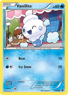Vanillite card from Next Destinies